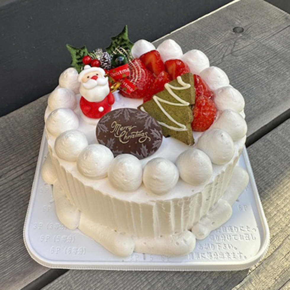 クリスマス シフォンケーキ